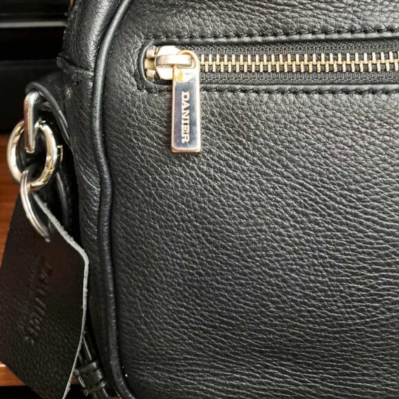 Authentic Danier Genuine Leather Crossbody Bag - Picture 7 of 10